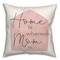 Mamma Gifts, federa per cuscino con 2 tasche per mamma e mamma, 18 x 18 cm + cucchiaio inciso, compleanno, anniversario di Natale, giorno del Ringraziamento, regalo per mamma, matrigna Mimi Mamma Gifts, federa per cuscino con 2 tasche per mamma e mamma, 18 x 18 cm + cucchiaio inciso, compleanno, anniversario di Natale, giorno del Ringraziamento, regalo per mamma, matrigna Mimi